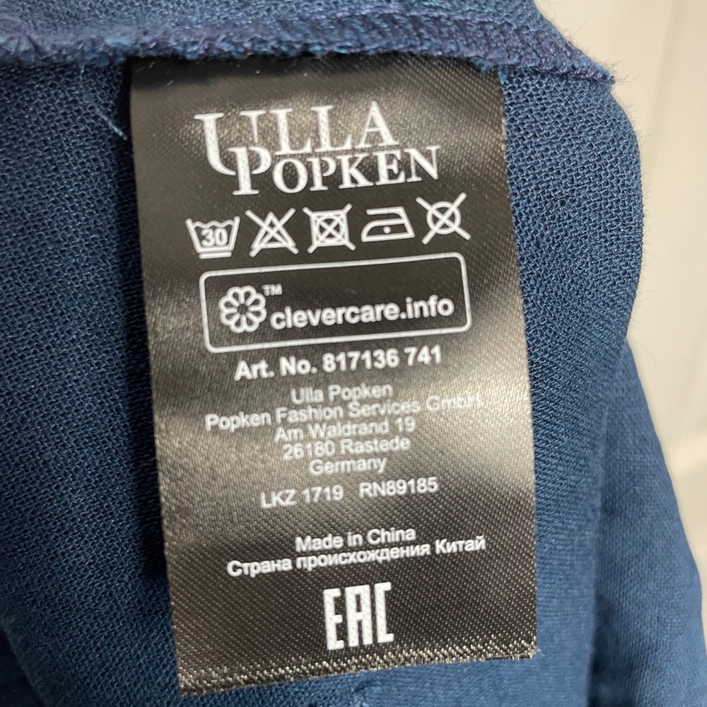 ULLA POPKEN Linen/Viscose Chic Casual Pants  NEVER WORN - Picture 9 of 13